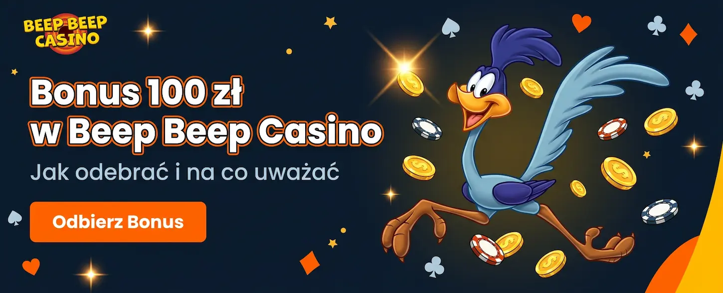 Bonus 100 zł w Beep Beep Casino – dowiedz się, jak odebrać promocję i na co uważać podczas rejestracji.